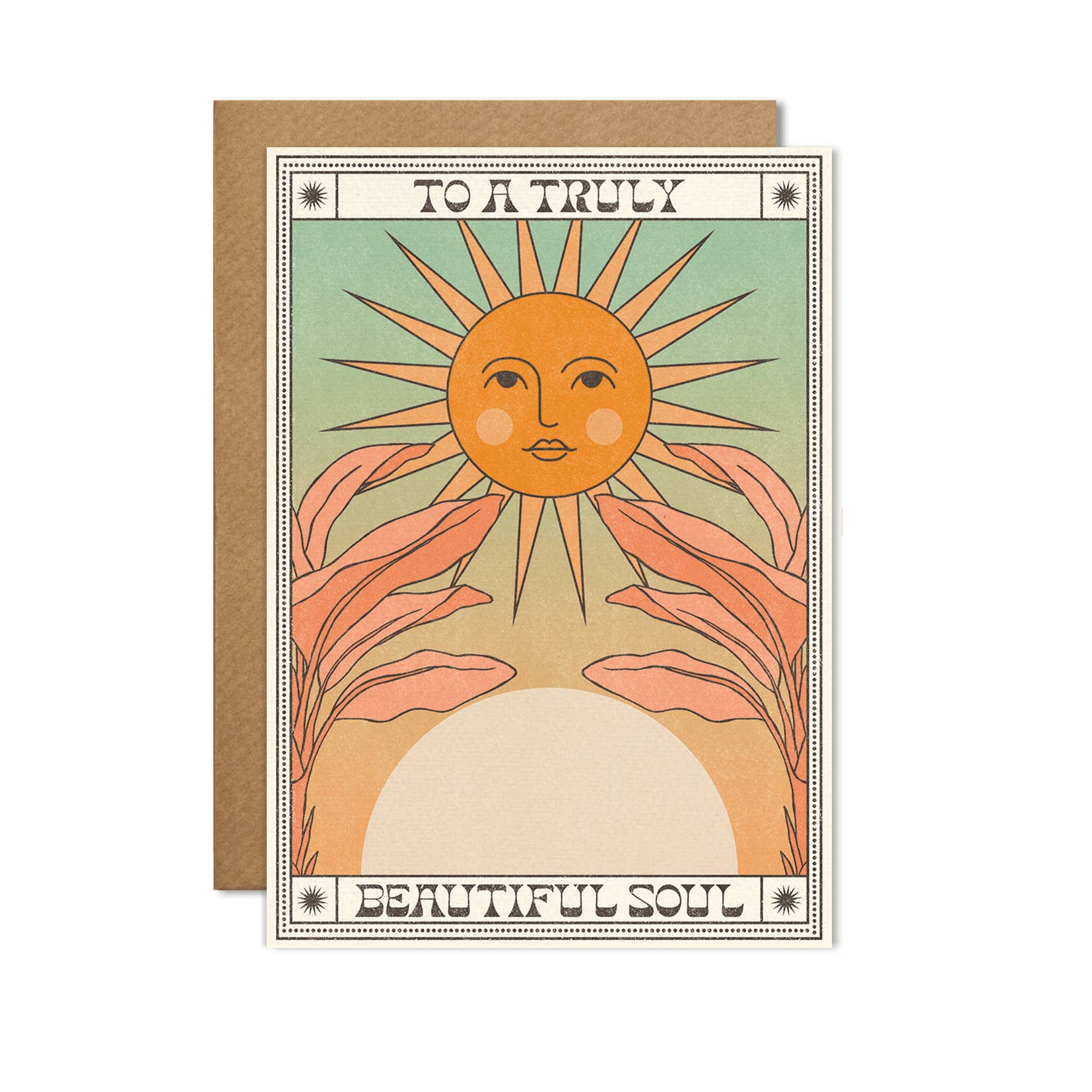 cai & jo - Wholesale Everyday greeting card - To a Truly Beautiful Soul Card