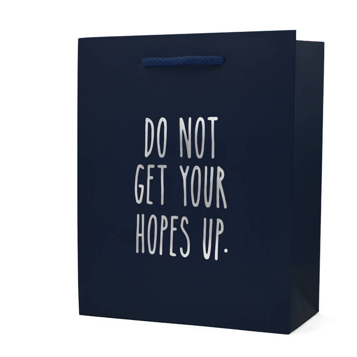 FINCH and HARE - Wholesale Gift Bag - Hopes Up Funny Gift Bag • Holiday Christmas Birthday0
