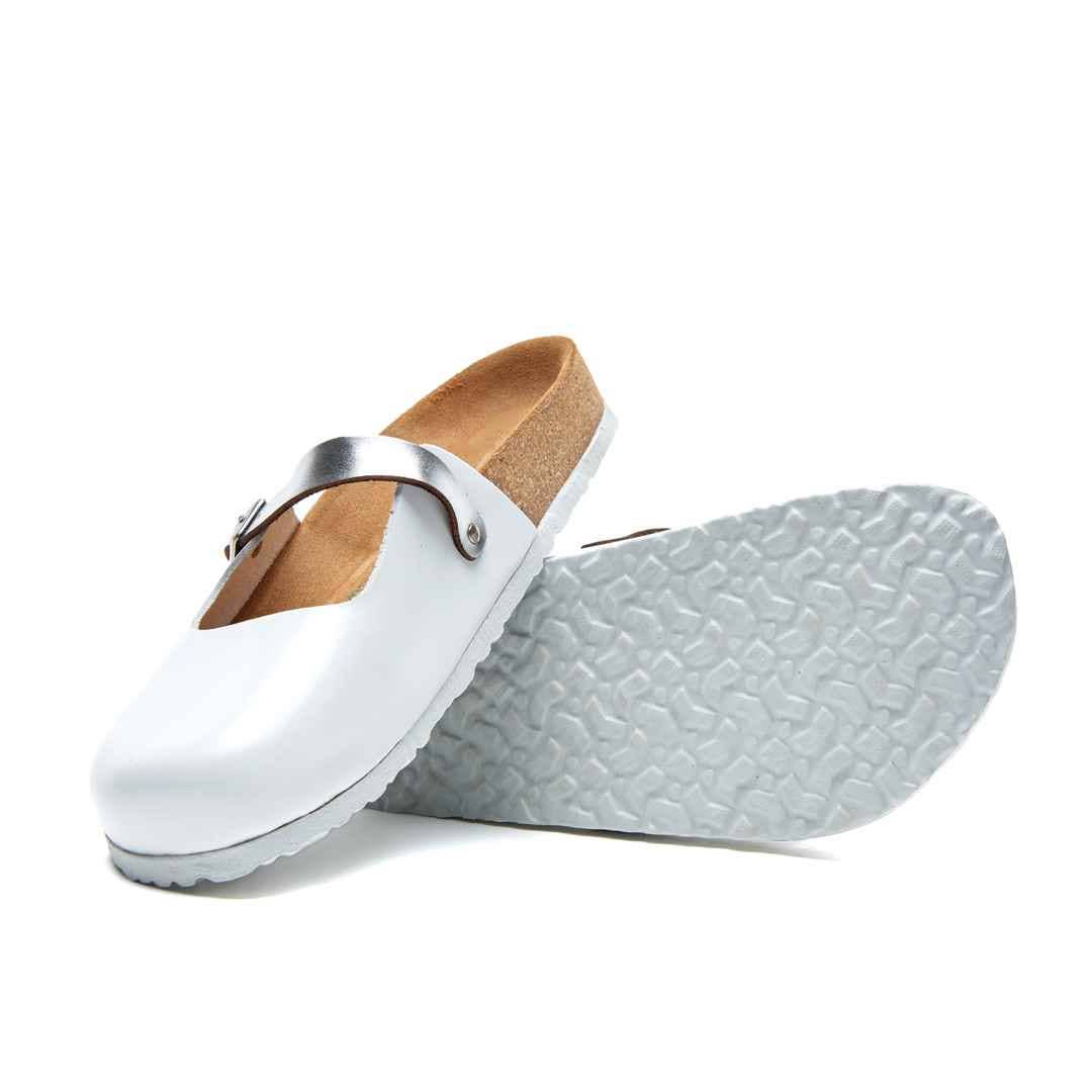Comfortfusse – Großhandel Clogs – Damen – Kelly Damen-Clogs aus echtem Leder mit Fußgewölbeunterstützung0