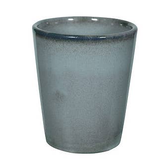 Ecodis - Grand Beau - Wholesale Drinking Glass/Cup - Celadon ceramic cup 20 cl - 250 g0