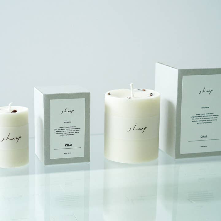 VELA DE SOJA DE OVEJA/CHAI para venta al por mayor de Japacolle — Japan Collections | See Latest News in "About"
