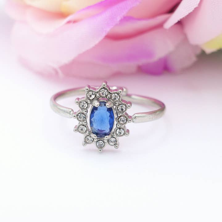 Daemon srls - Wholesale Multi-Stone Ring - KATE ~ Anello in ACCIAIO INOSSIDABILE con Cubic ZIRCONIA4