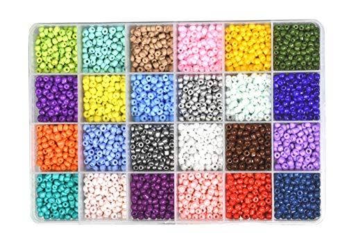 Mandala Crafts - Wholesale Beads - Glass Seed Beads Variety Pack for Jewelry Making12