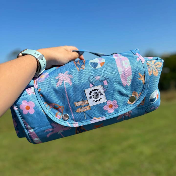 Settle Mat - Surf's Pup for wholesale by Groovy Paws