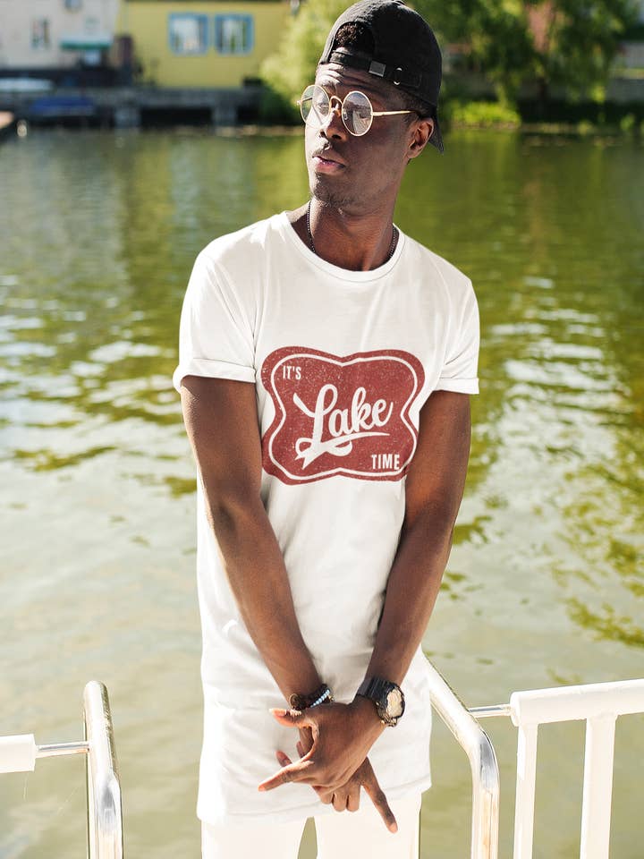 It's Lake Time Tee for wholesale by Zona Junkie