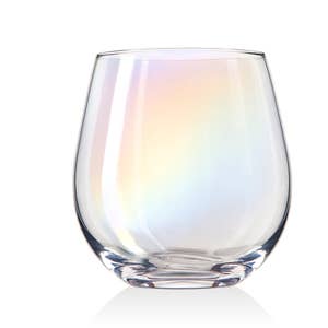 Nantucket Island Acrylic Stemless Wine Glass