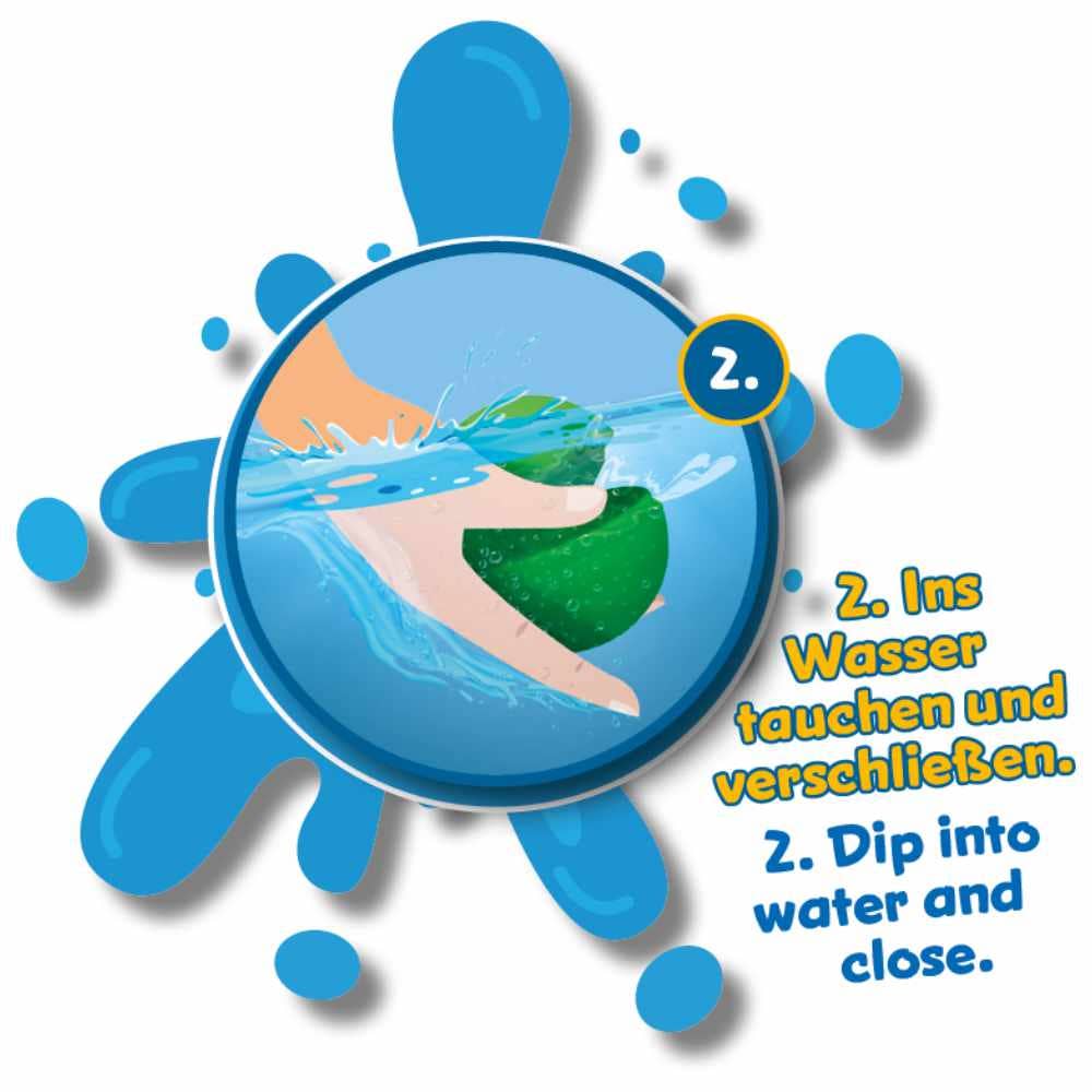 PUSTEFIX - Wholesale Classic Toy - Kids - PUSTEFIX WATER SPLASHERS - set of 124