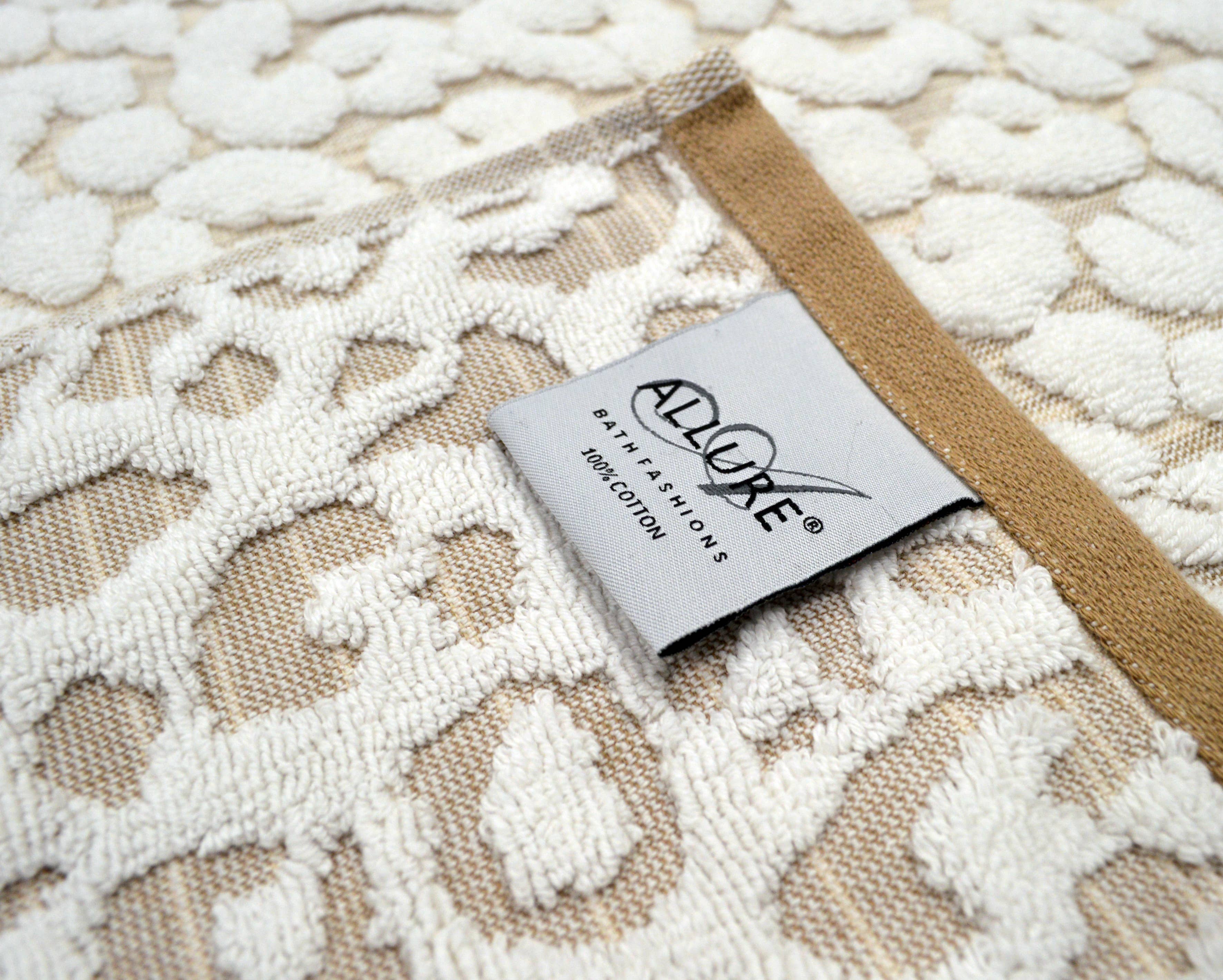 Allure Bath Fashions - Wholesale Bath towel - Luxury Jacquard Leopard Bath Towels - 100% Cotton5