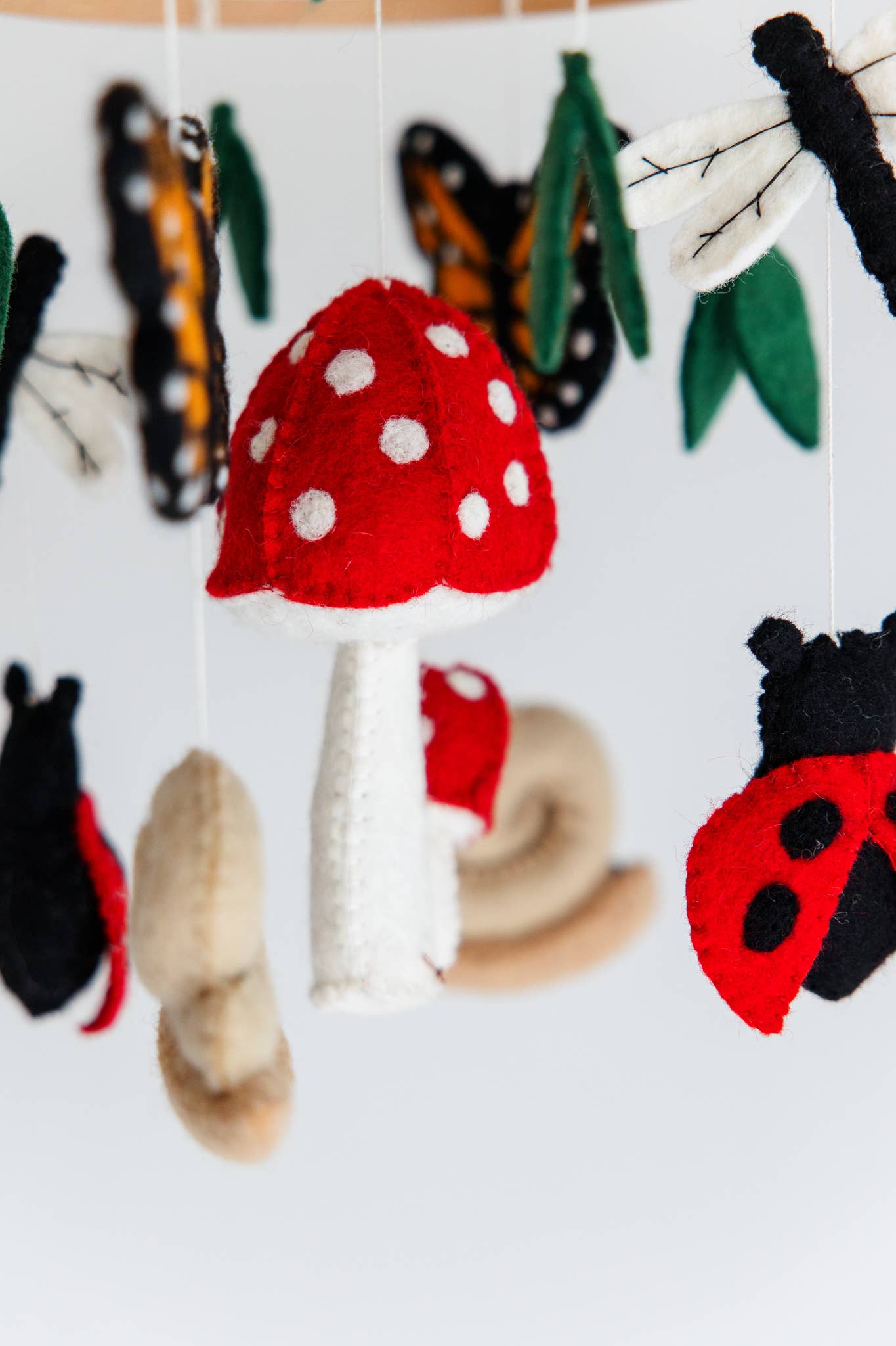 Nivas – wholesale Baby mobile – Garden Crib Mobile - Handmade Nursery Decor1