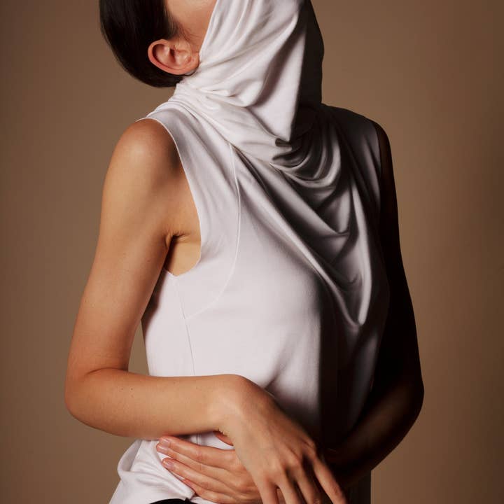 Légèreté Top - Weiß für den Großhandel von LÂCHER PRISE APPAREL