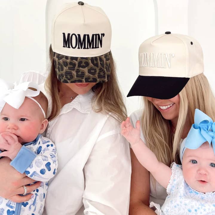 KENZKUSTOMZ - Wholesale Trucker Hat - Women's - Mommin' - Black Vintage Trucker Hat