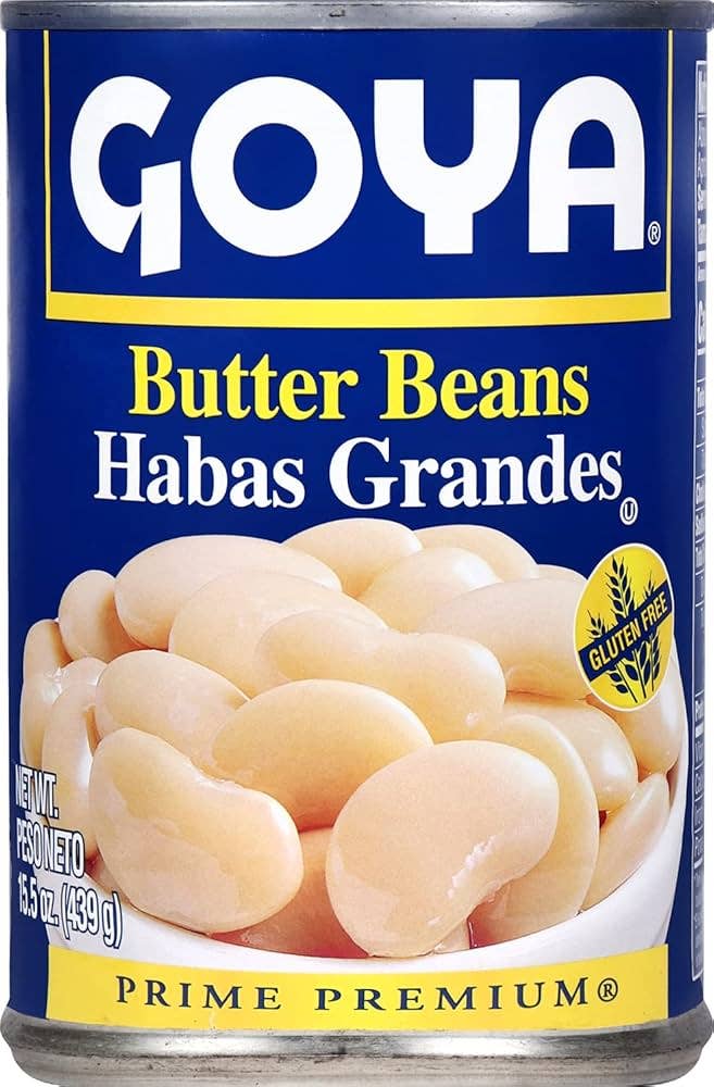 L&F Universal Goods - Wholesale Beans - GOYA Butter Beans 24/15.5 oz.0
