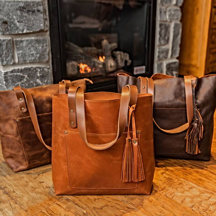 Hides - Wholesale Tote Bag - Women's - Classic Leather Tote20