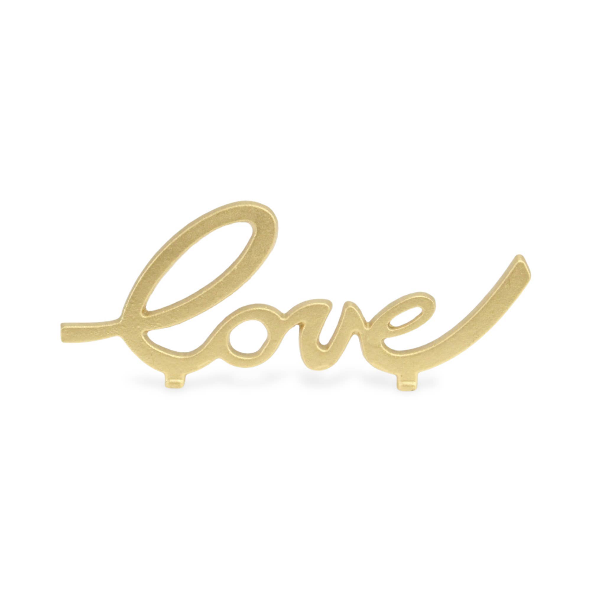 Cheungs Home Decor - Vente Décorations de table - Enseigne en fonte Roven - Décoration de table calligraphique Amour8