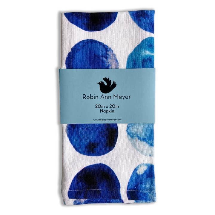 Gum Drop Napkin for wholesale by Robin Ann Meyer