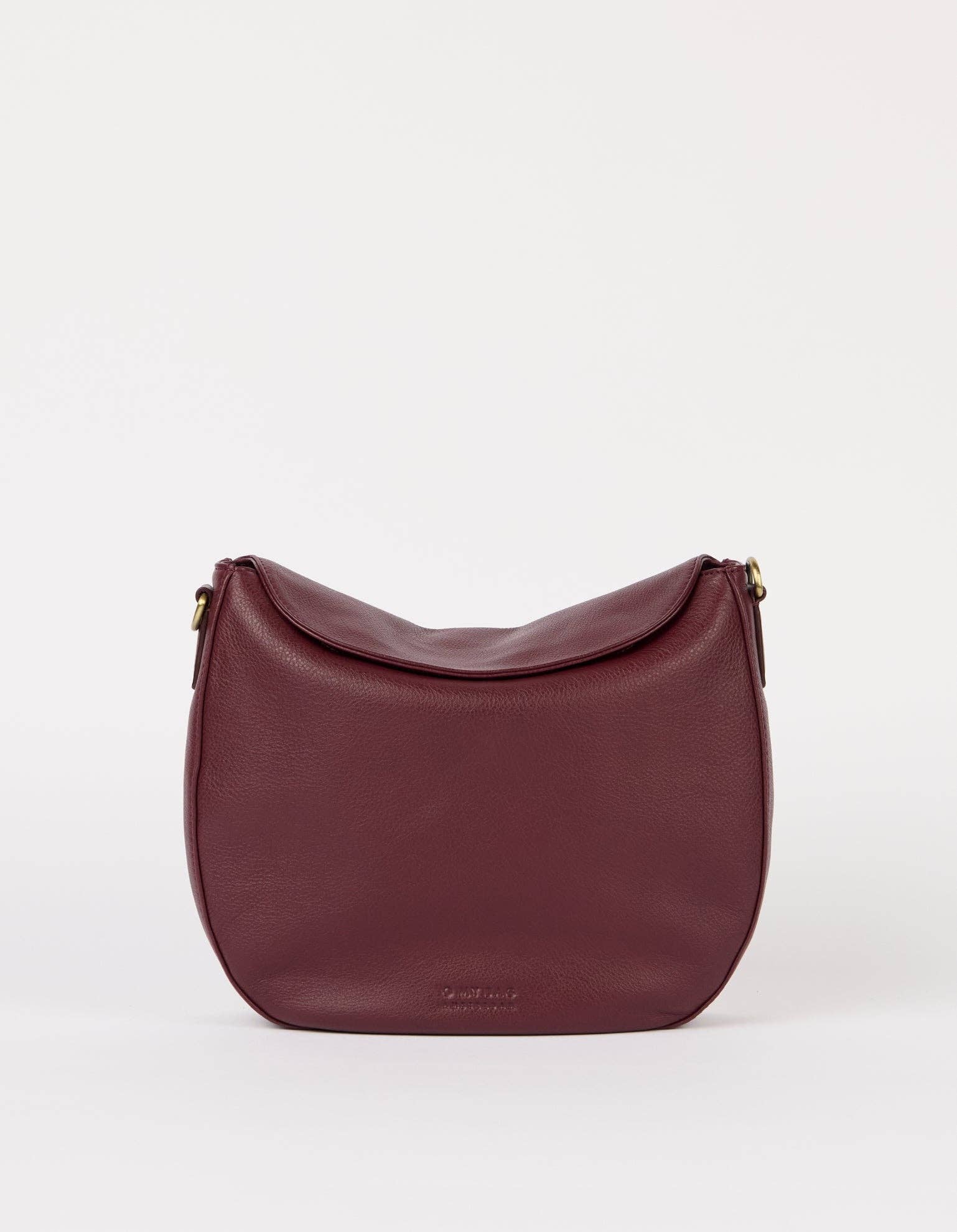O My Bag - Wholesale Shoulder Bag - Women's - Lana - Dark Cherry Soft Grain2