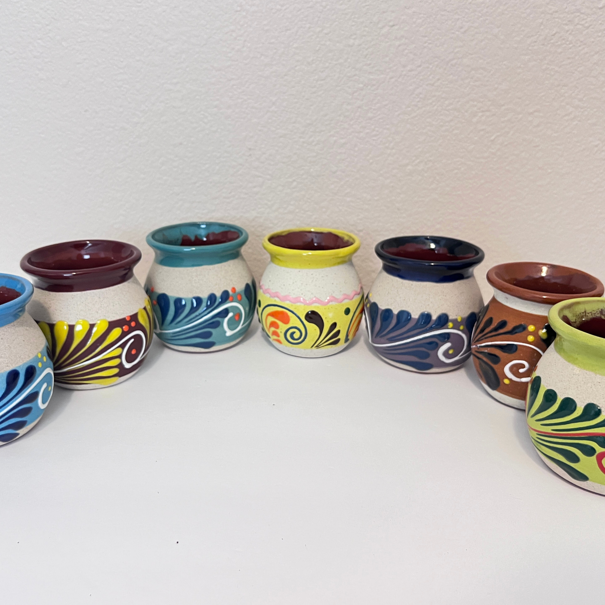 Doña Cata Art - Wholesale Coffee Mug - JARRITOS mexican mug,clay cup,Hand made pottery coffee tea10