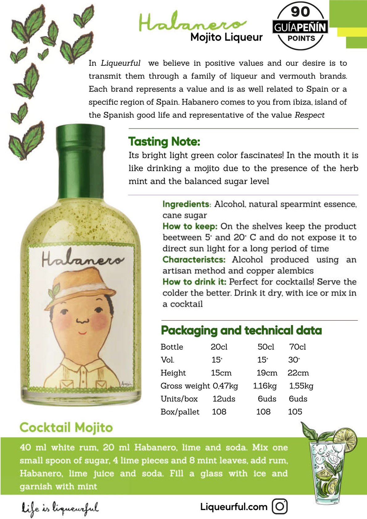 Liqueurful - Wholesale Likeur - Rainbow mix likeurset, 50 cl per fles6