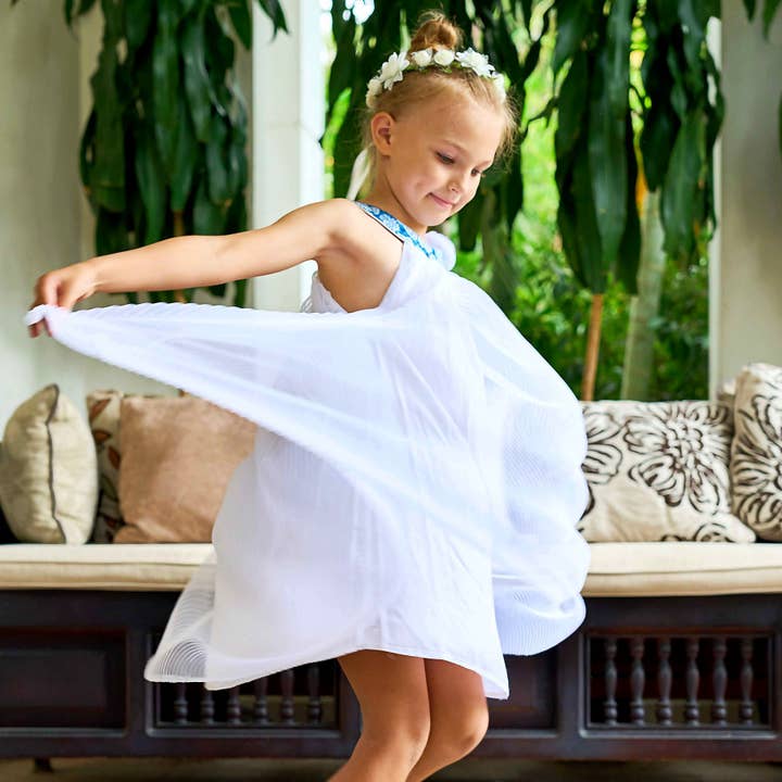 ALIZEE bianco blu per la vendita all'ingrosso da parte di La Faute A Voltaire