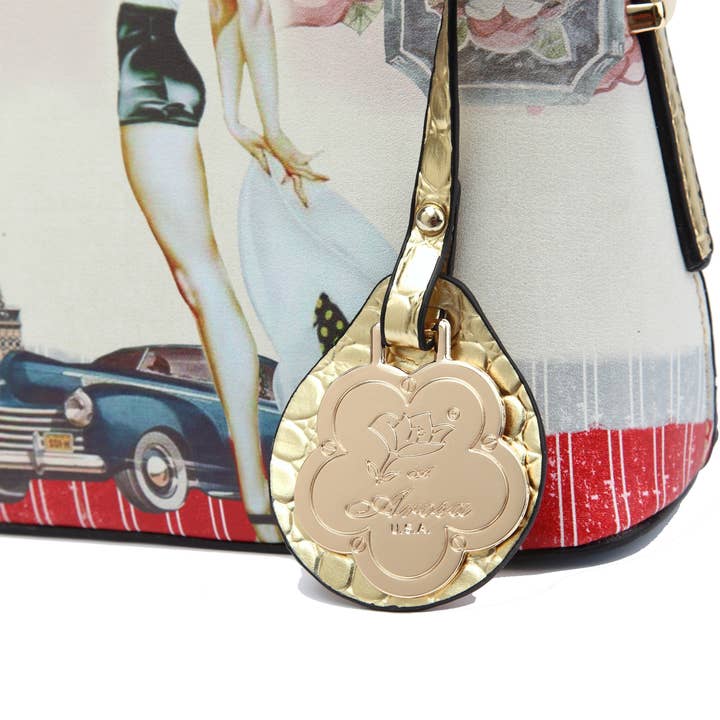 Brangio (Italy) Company Inc. – wholesale Crossbody bag – Women's – Arosa Retro-Inspired Crossbody Bag