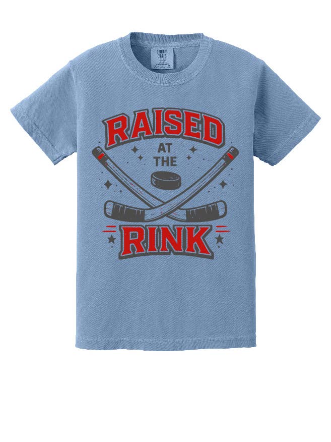 Élevé à la patinoire T-shirt pour jeunes pour la vente par True North Threads