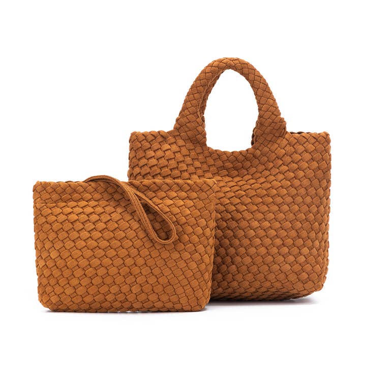 BLACK CAVIAR DESIGNS - Wholesale Tote bag – Women's - Cherie Tan 2 Piece Suedette Mini Handbag0