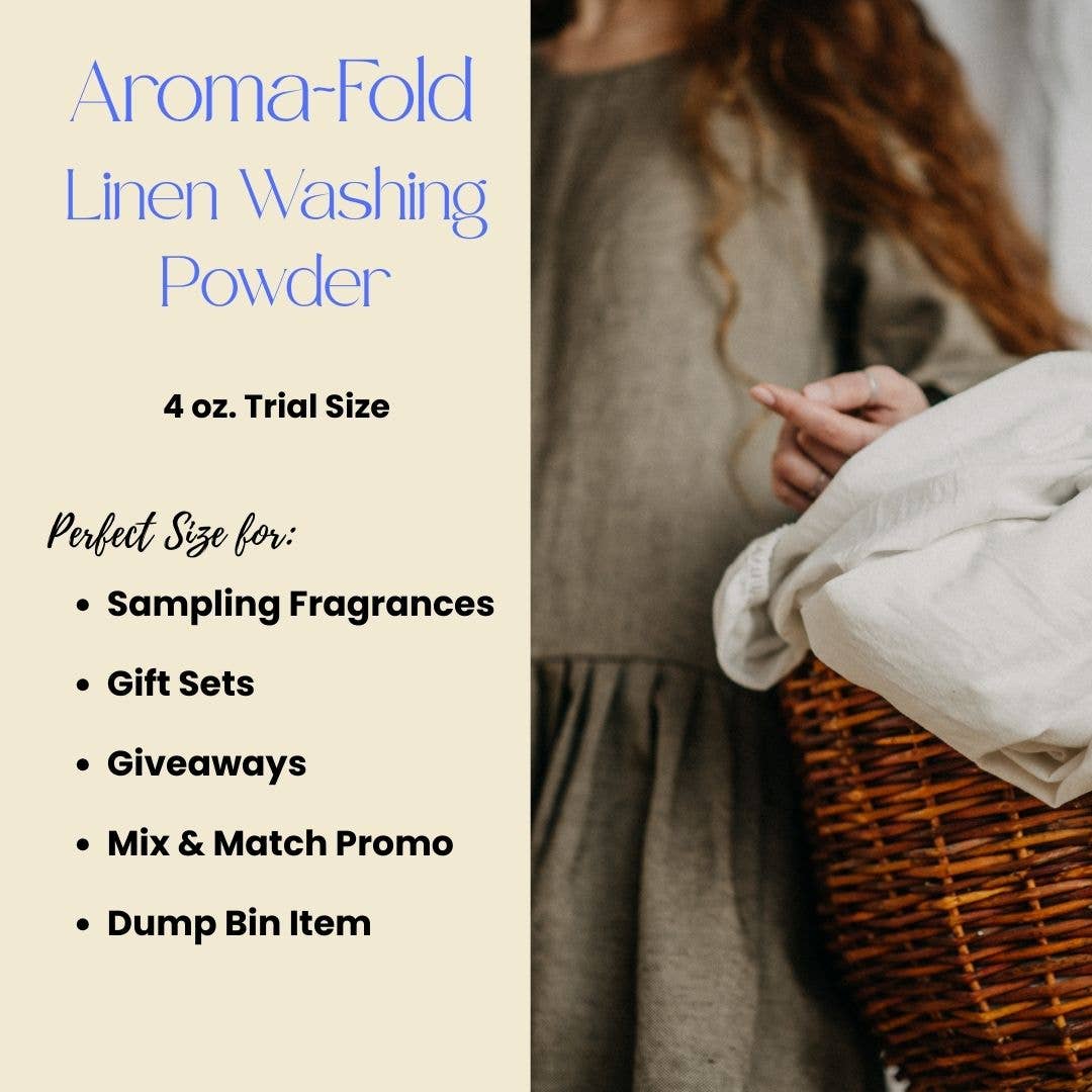 Colonial Merchant - Wholesale Laundry Detergent Powder/Pods - FRESH SCENT ASSORTMENT - 4 oz. Laundry Powder Trial Size3