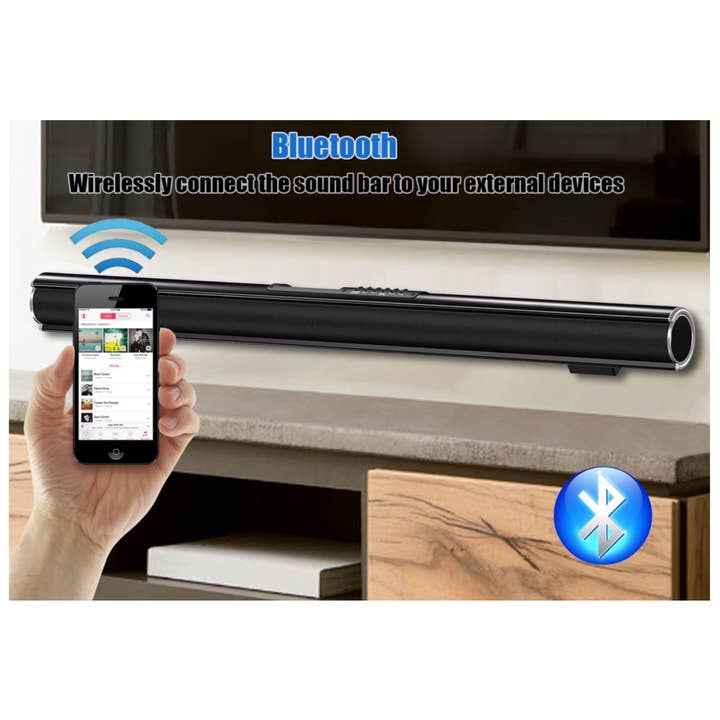 JupiterGear Home - Wholesale Speakers - Naxa 37 inch TV Sound Bar with Bluetooth