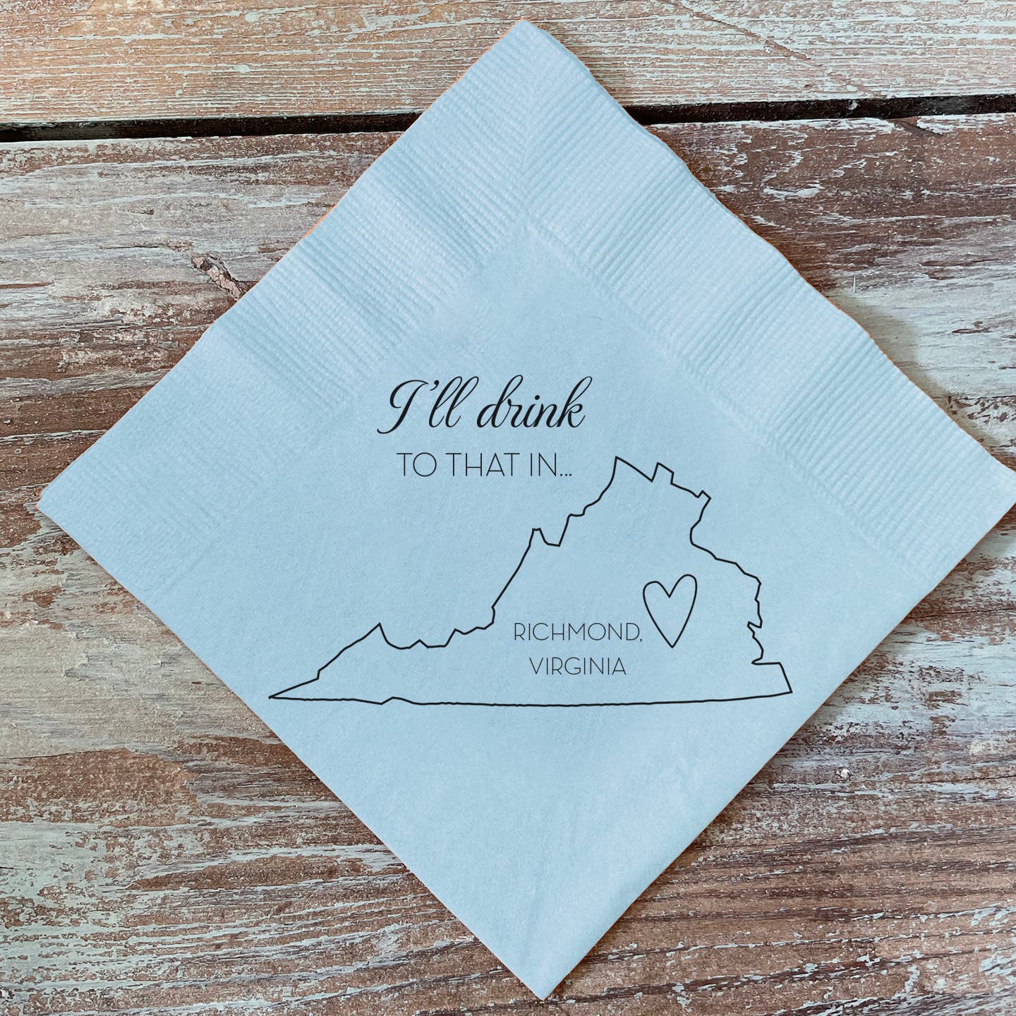 Alice-Louise Press – Großhandel Einweg-Serviette – Trink dazu in... Lokale Cocktail-Servietten2