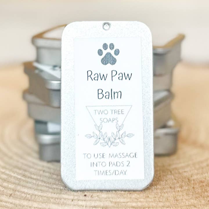 Raw Paw Balm for wholesale by Two Tree Soaps