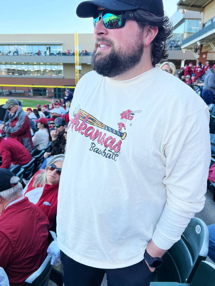 Chauve-souris à manches longues de l'Arkansas pour la vente par Southern Trend Clothing