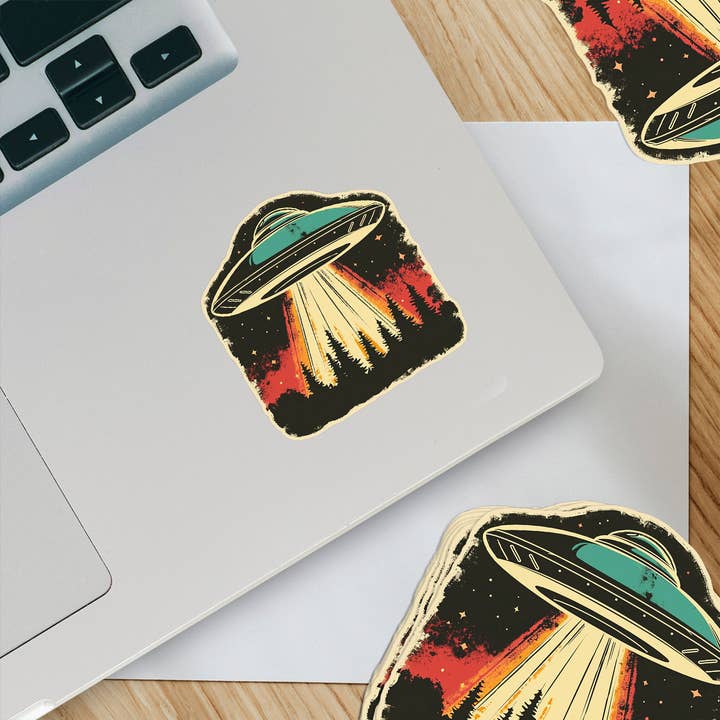 Ozark Sticker Company - Venta al por mayor Pegatina - OVNI vintage2