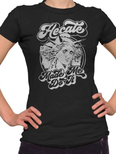 Boredwalk – wholesale Screen printed t-shirt – Women′s – Women's Hectate Made Me Do It T-Shirt
