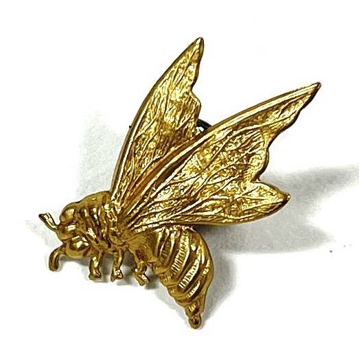 Bijoux en laiton - épingle à abeille pour la vente par the HEDGE