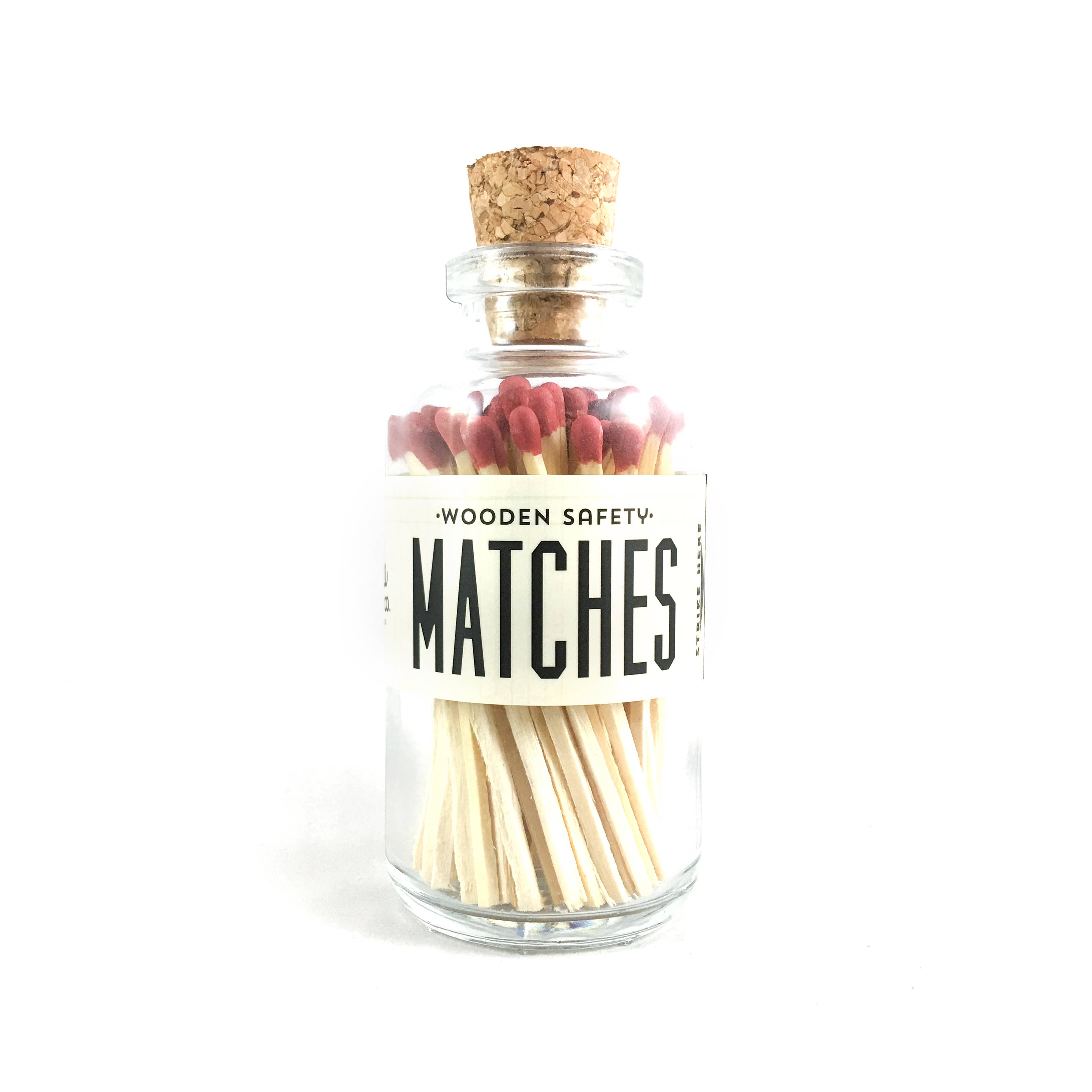 Made Market Co. - Wholesale Matches - Mini Vintage Apothecary Matches - 26 color options10