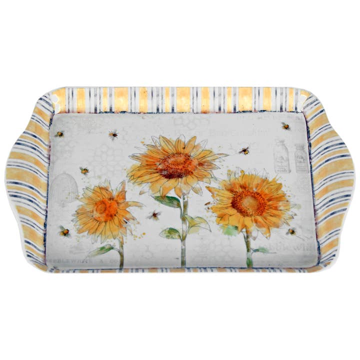 Tabuleiro Girassol e Abelha – Tabuleiro Decorativo para Servir ou Chá por atacado de Originals International Ltd