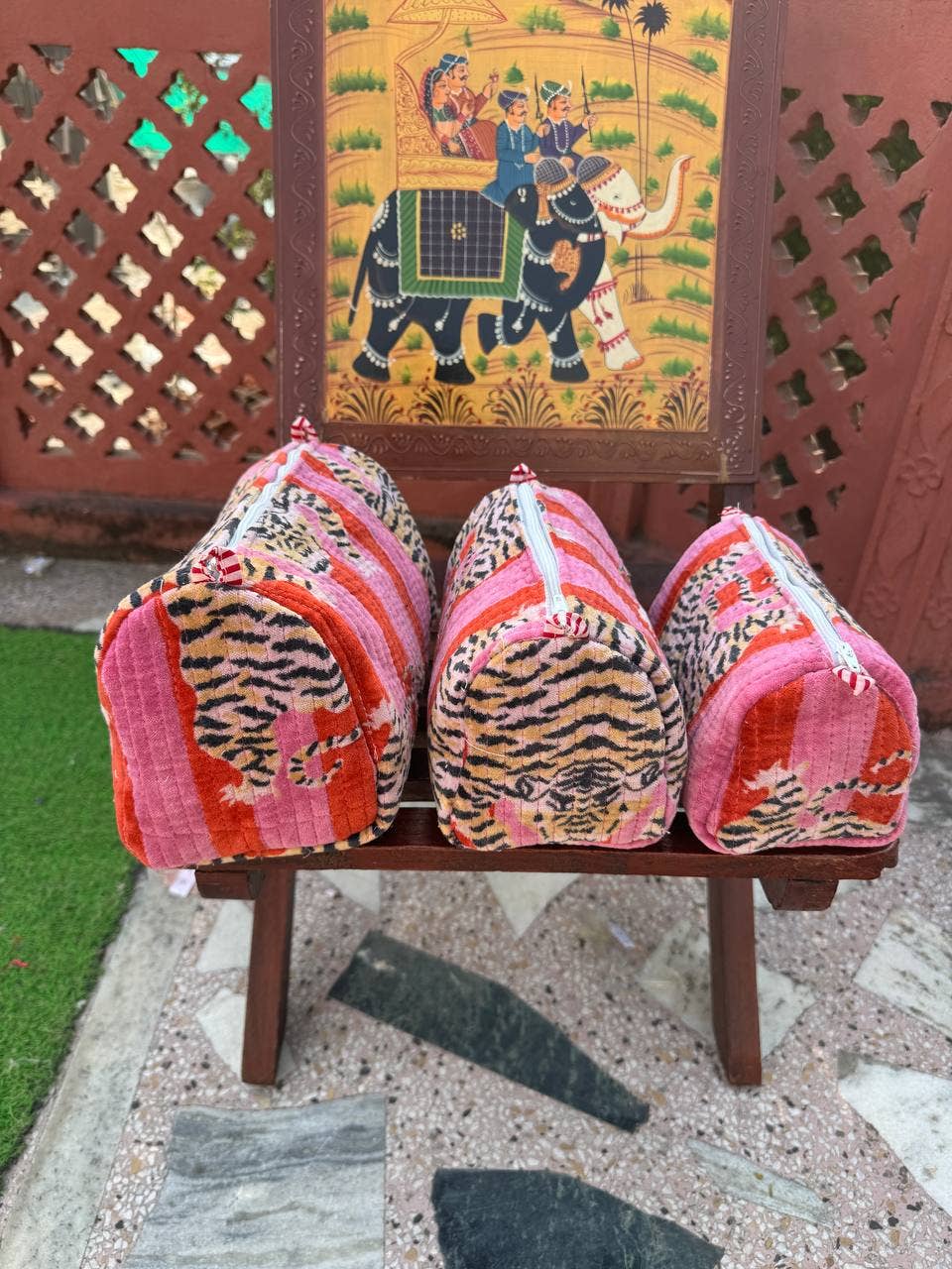 GYPSY STUDIO - Wholesale Makeup/Cosmetic Bag - The Velvet Trio Toiletry & Makeup Woman's Cosmetics Bags