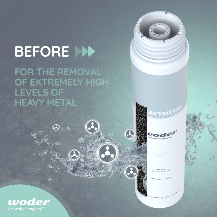 Woder – wholesale Vattenfilter – Woder Tungmetaller/blyborttagningspatron