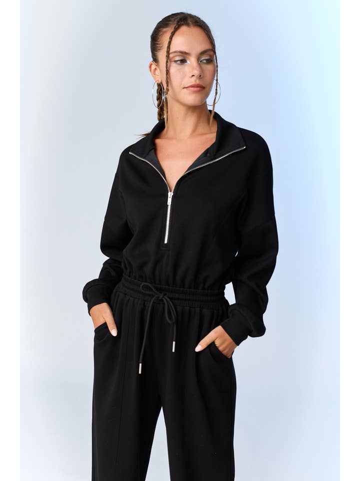 Stone PR18390 - Zoe Soft Knit Jumpsuit for wholesale on Faire