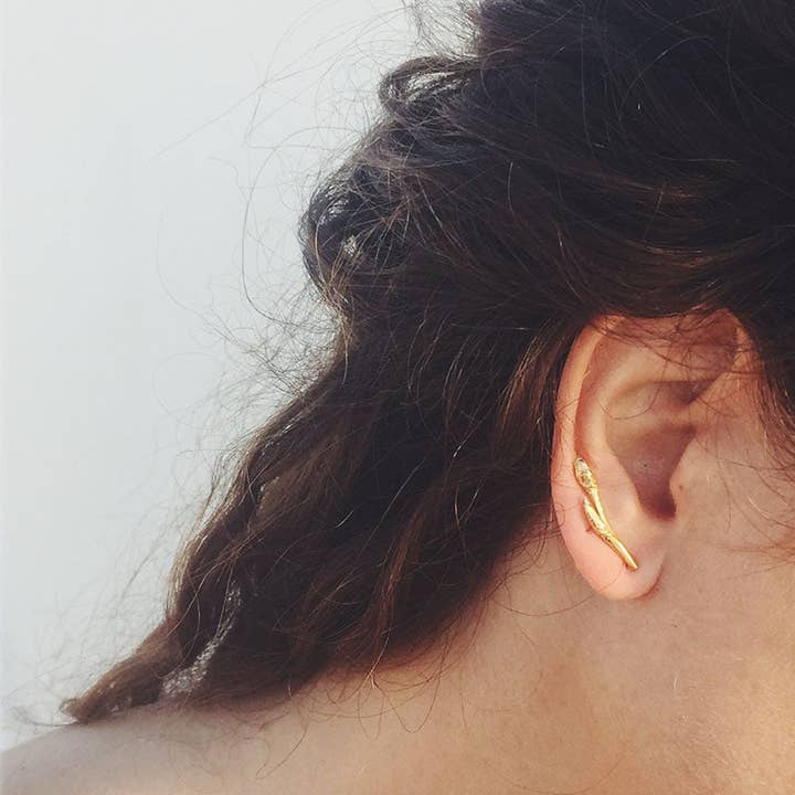 Sprout Ohrringe für den Großhandel von MINKARA Jewelry