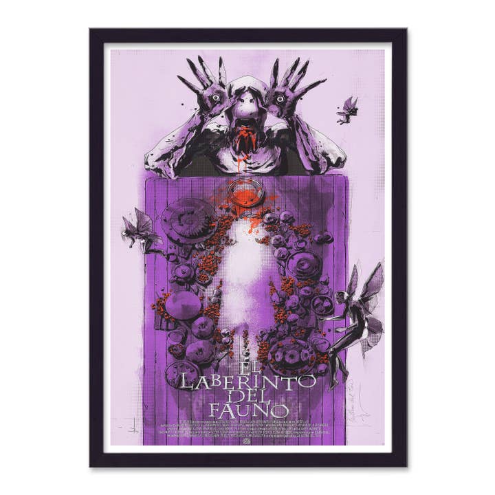 Póster de la película El laberinto del fauno reinventado para venta al por mayor de Gallery Print and Art