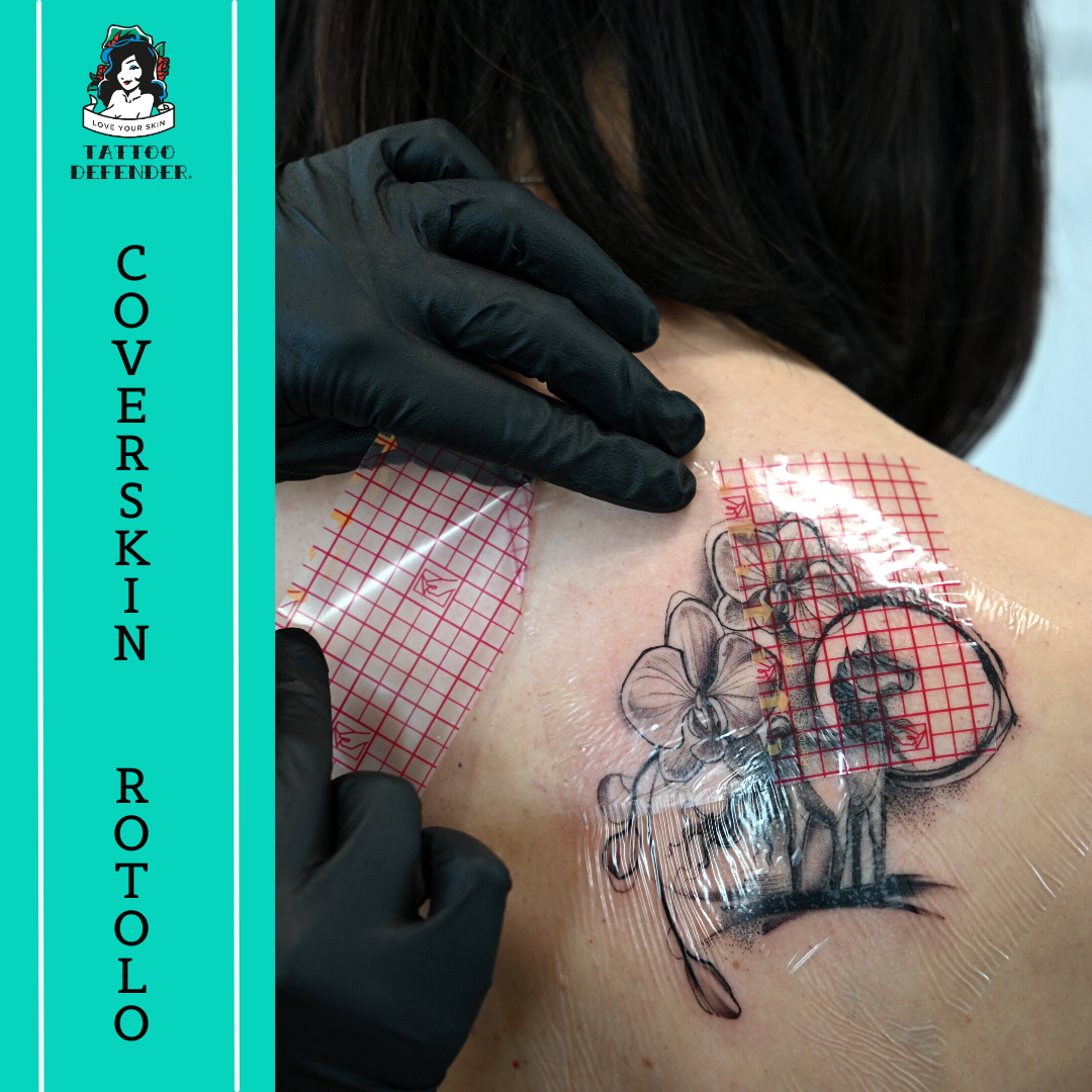 Tattoo Defender - Wholesale Tattoo Ointment/Care - Water-repellent protective roll film for tattoos5