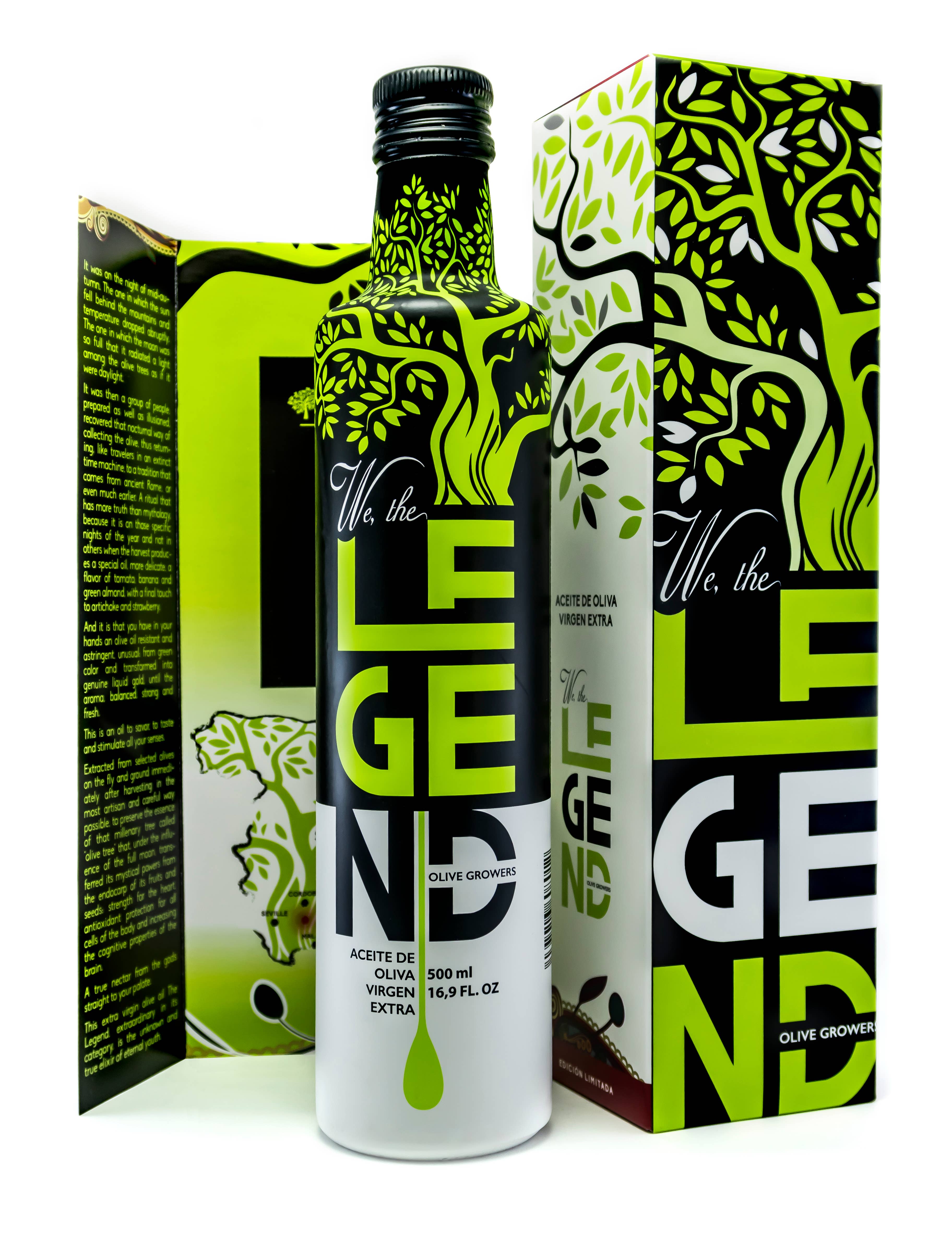 PALACIO OLIAXI - Wholesale Olive Oil - Early Harvest Extra Virgin Olive Oil ECO HOJIBLANCA 500 ml1