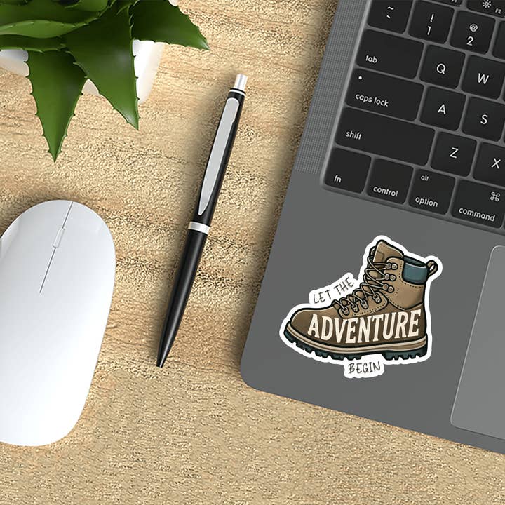 Sticker Atlas - Wholesale Sticker - Let Adventure Begin Sticker4