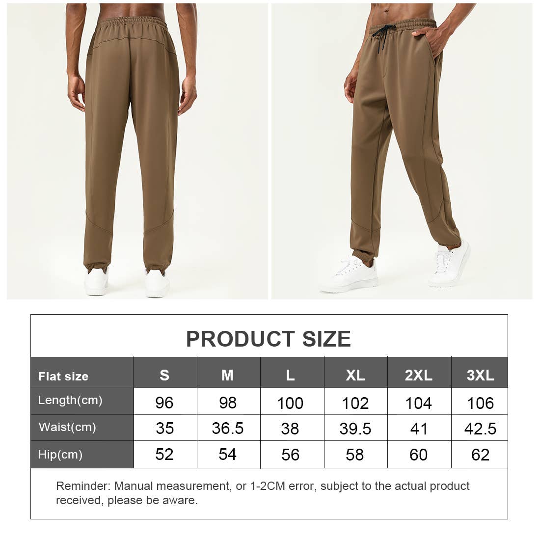 Sodalemon - Wholesale Athletic Sweatpants/Joggers - Men's - Man Winter Loose Pockets Cycling Running Sport Sweatpants5