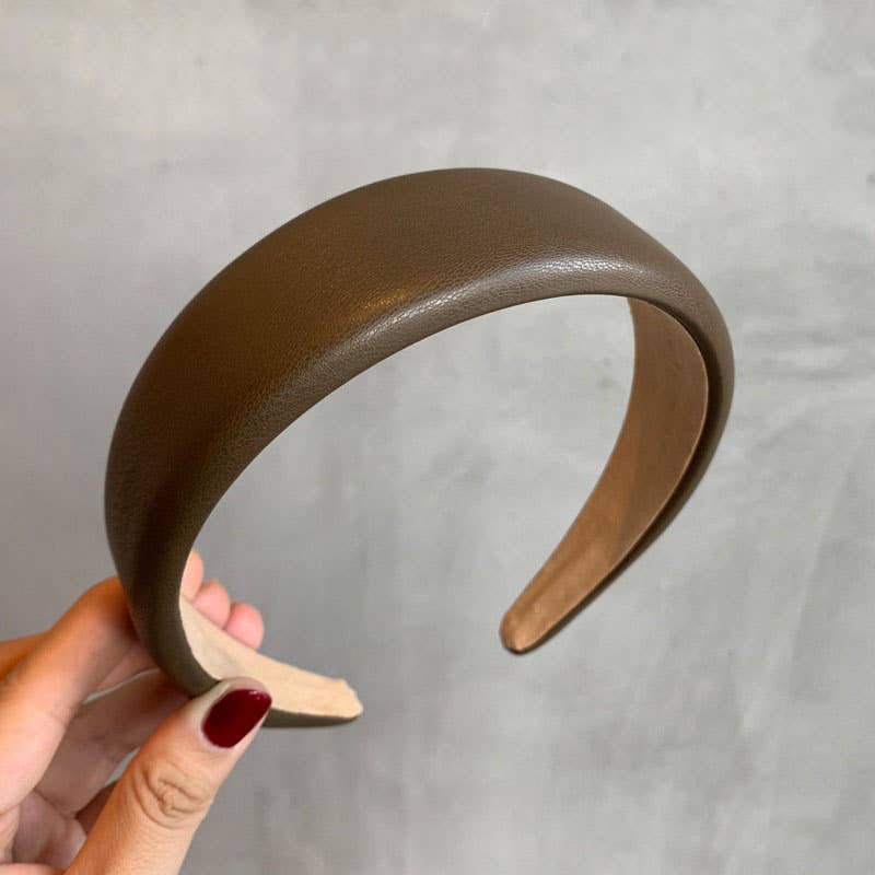 STASI ACCESSORIES - Vente Bandeau – femme - Serre-tête en similicuir1