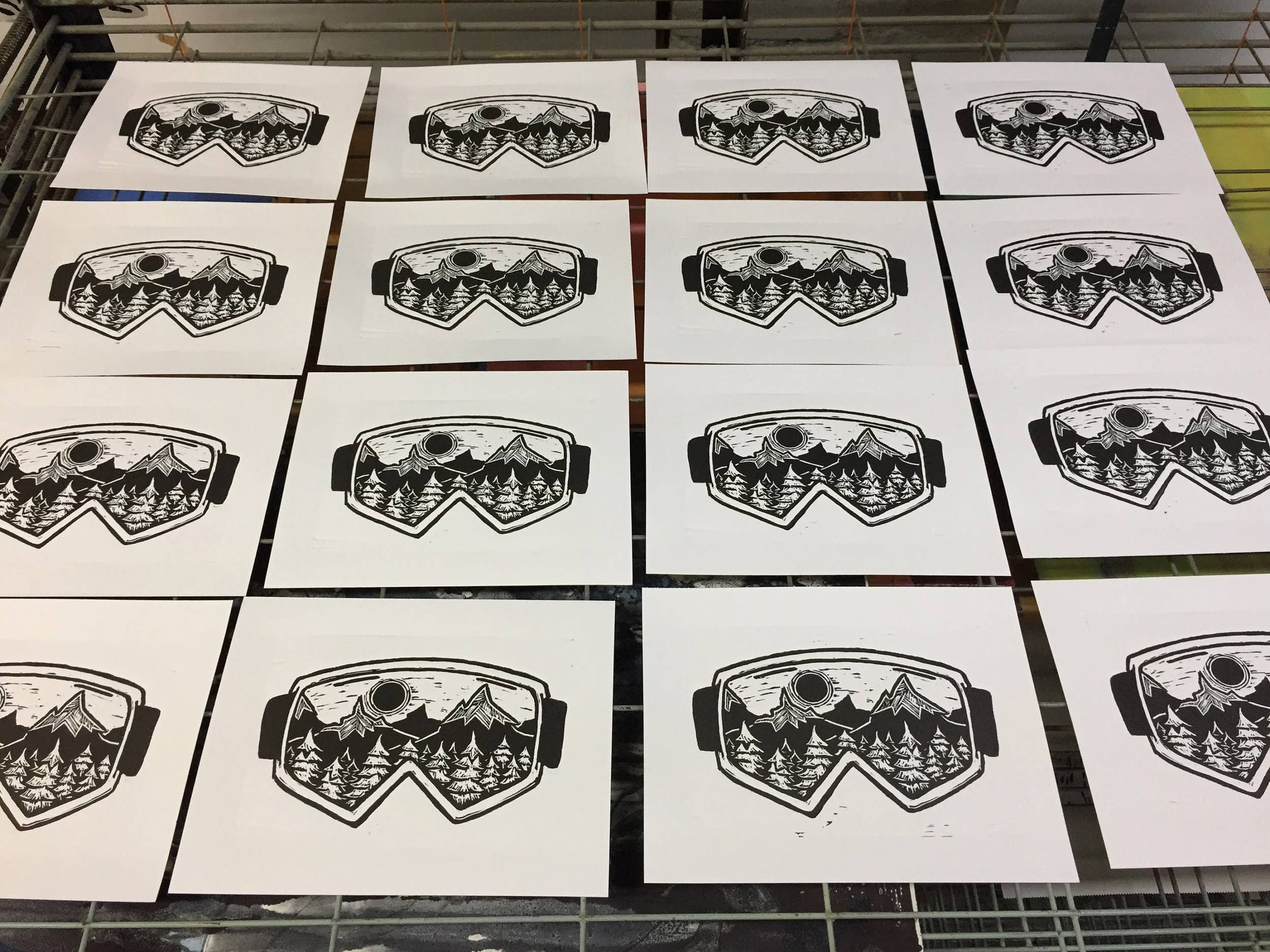 Lake Effect Press - Wholesale Art Print - Reflect (Screen Print)3