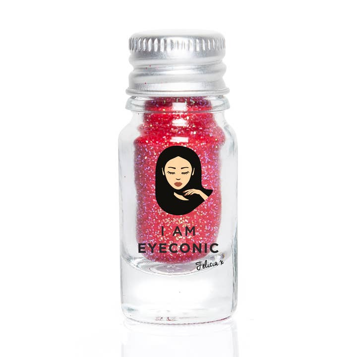 Purpurina cosmética Cherry On Top #GirlGang, purpurina cosmética libre de crueldad animal y vegana para venta al por mayor de Eyeconic Makeup