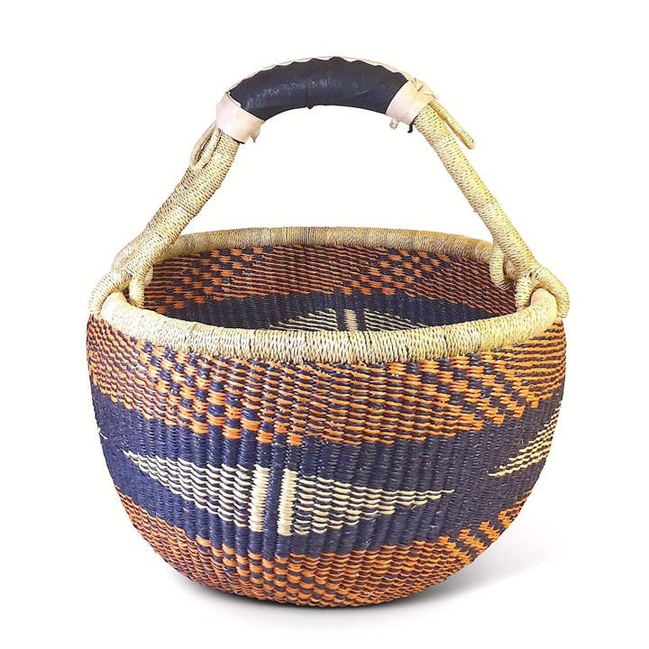 Ti-a Woven Goods - Wholesale Storage Bin - Round Storage Basket - SALE12
