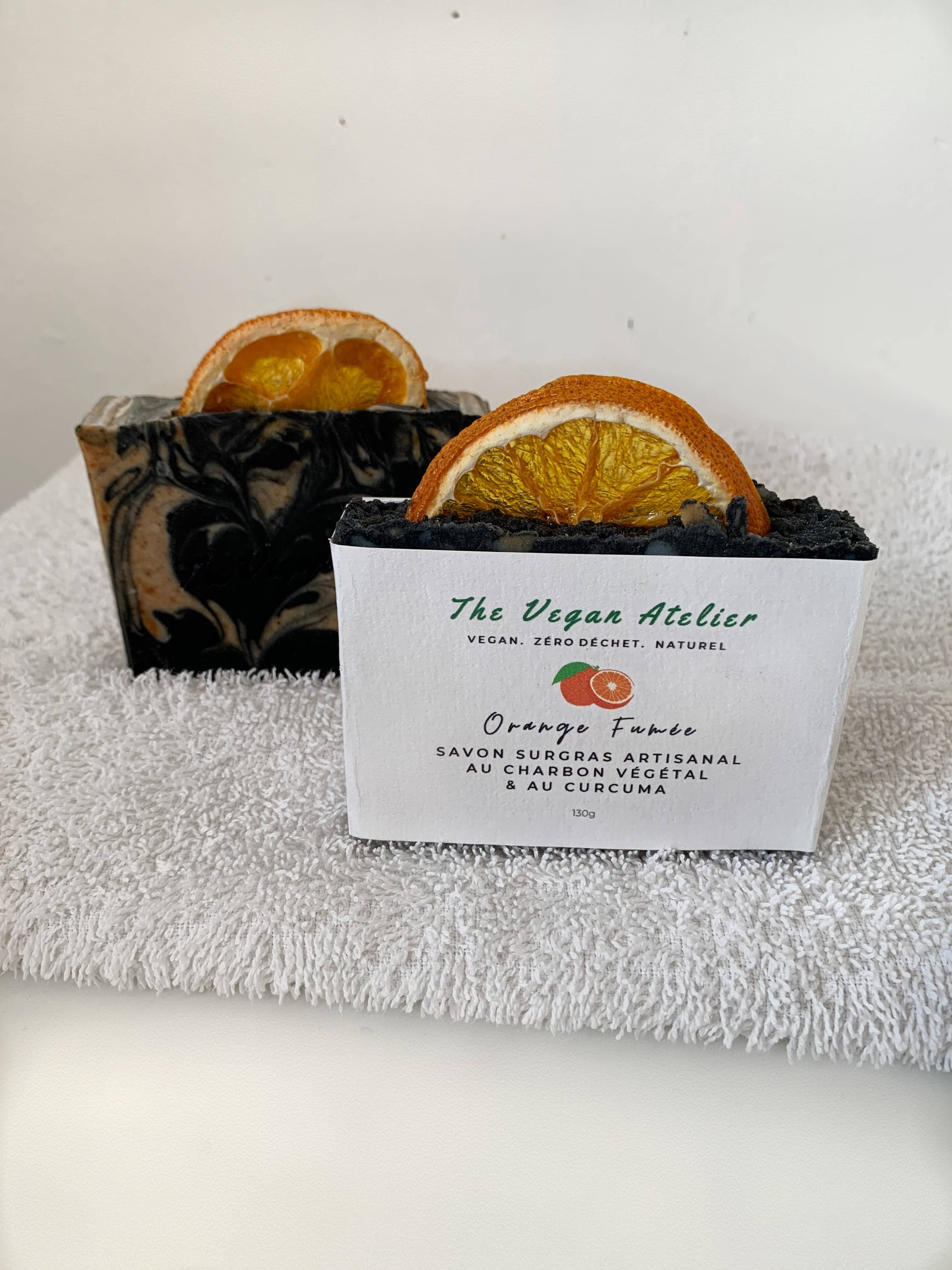 The Vegan Atelier - Wholesale Bar Soap - Smoked Orange Soap1